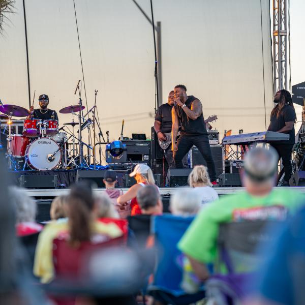 live local music at the annual national shrimp festival in gulf shores